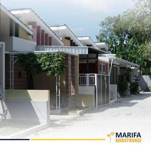 Marifa Konstruksi Puri Marifa Ngunut - Deretan Rumah yang Sudah Jadi